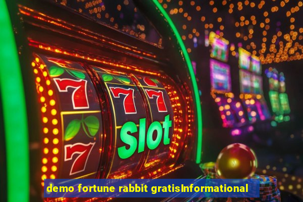 demo fortune rabbit gratisInformational